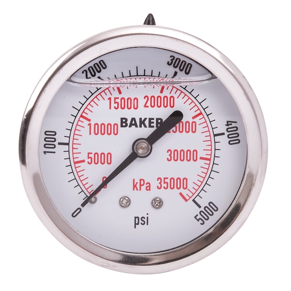 Baker Instruments AHNC-5000P Pressure Gauge, 0-5000 PSI AHNC-5000P - main